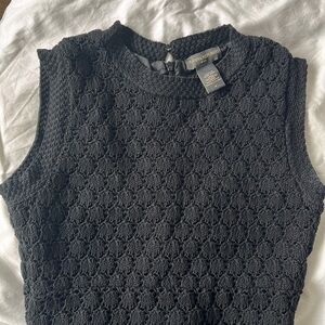 Banana Republic Lined Crochet Midi Dress Sz 4